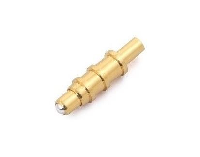 Ar lodīšu pārklājumu zelta Pogo Pin