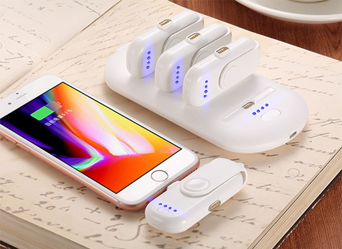 Noņemama magnētiskā Pogo Pin Power Bank