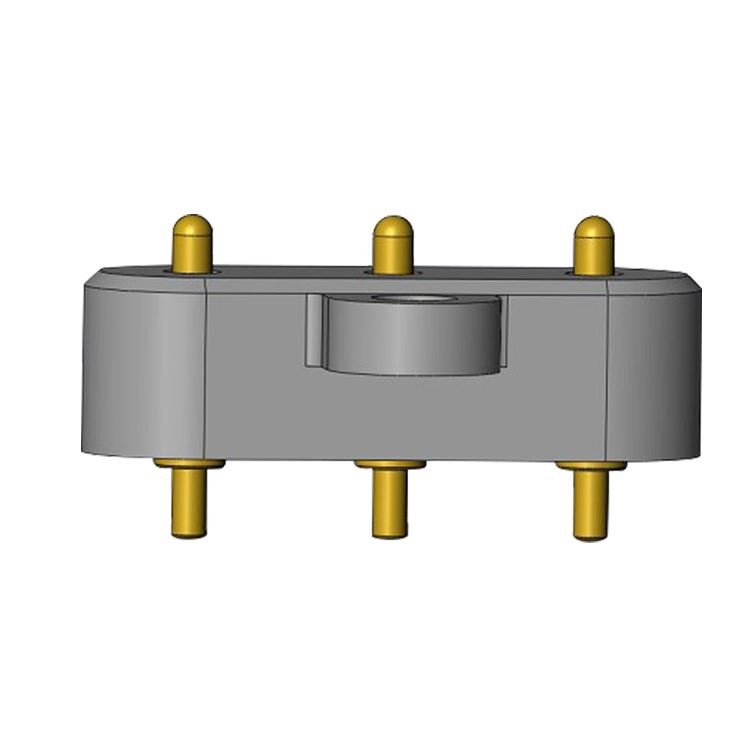 Caur Hole Pogo Pin apļveida konektoriem