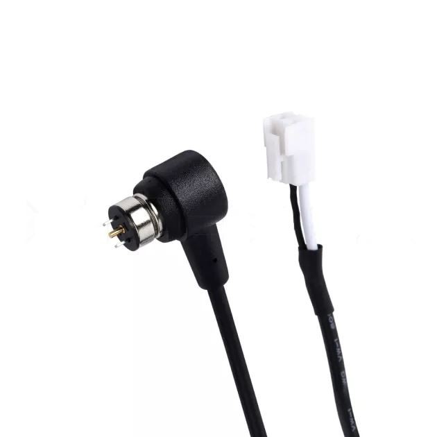 Apļveida magnētiskās Pogo tapas uzlādes savienotājs