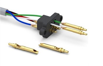 Kā kabelis tiks uzstādīts uz pogo tapām?