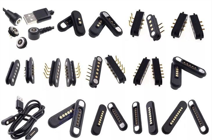 Magnētiskais pogo savienotājs