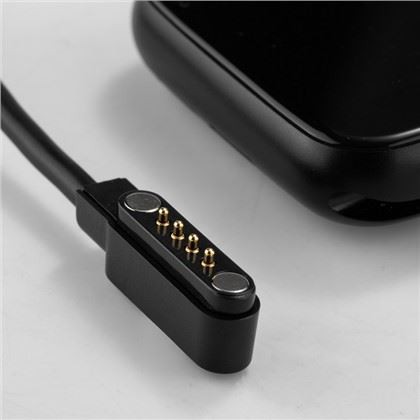 4 kontaktu magnētiskais Pogo tapas savienotāja kabelis