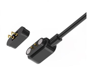 2Pin USB-C magnētiskā savienotāja uzlādes kabelis