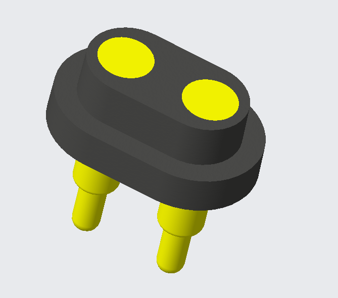 2 kontaktu ūdensizturīgs PogoPin savienotājs