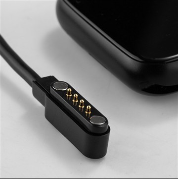 4 kontaktu magnētiskais Pogo tapas savienotāja kabelis