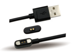 2 kontaktu magnētiskais Pogo tapas savienotājs