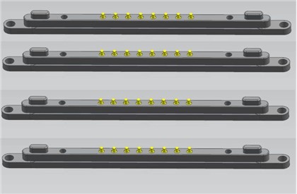 C tipa planšetdatora magnētiskās uzlādes savienotājs